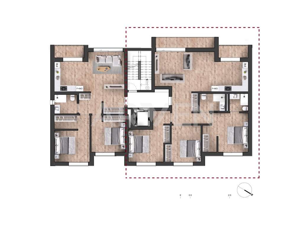 Apartamento T3 Novo com Lugar de Garagem - Urbanização do Condoal, ...-6