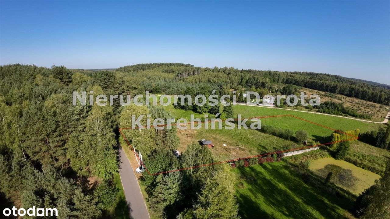 Działka budowlana z bezpośrednim dotępem do rzeki.-5