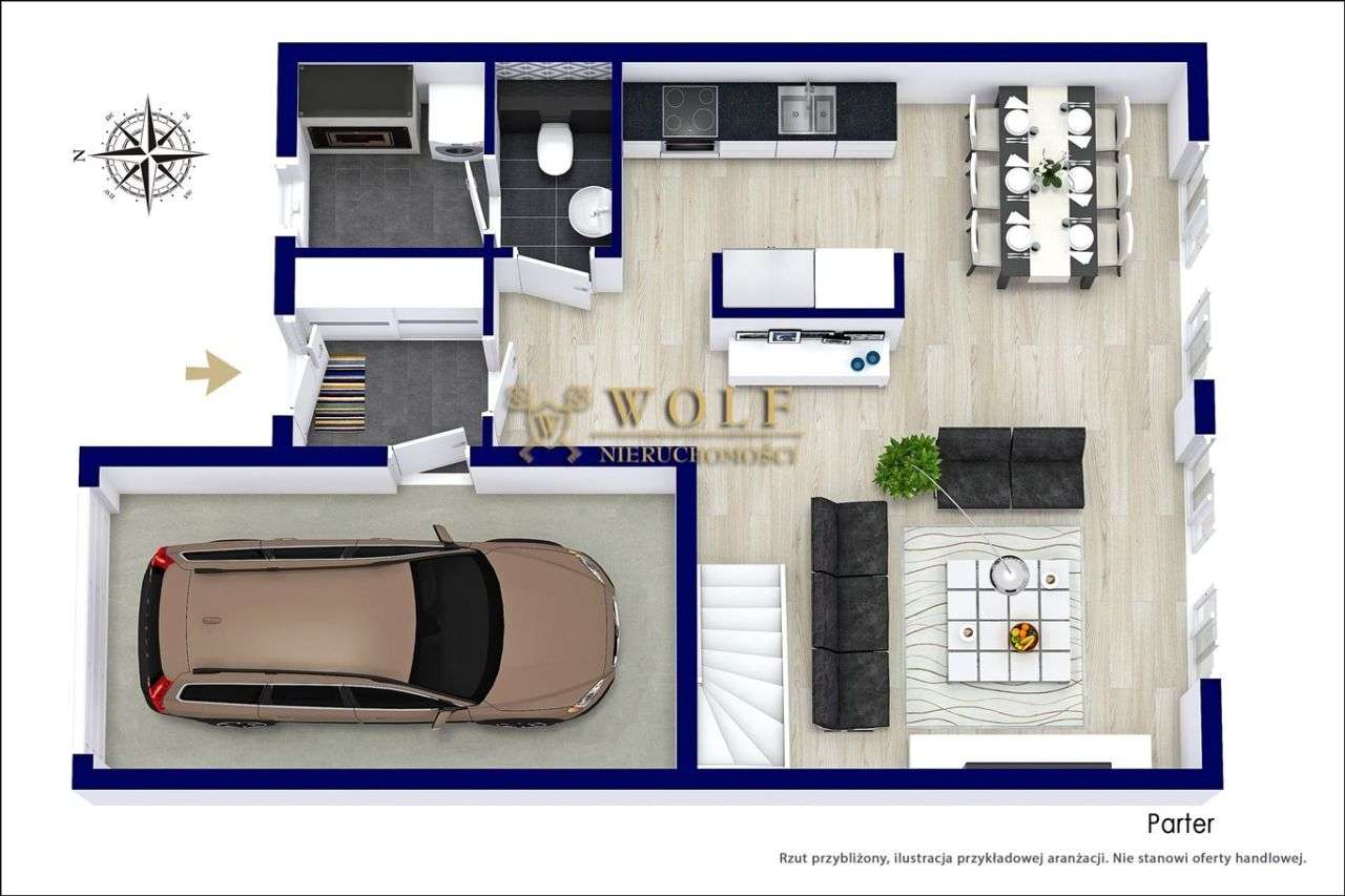 Dom w zabudowie szeregowe – Tarnowskie Góry-7