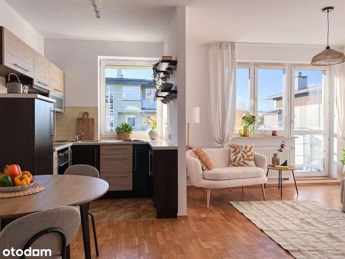 Przytulna kawalerka 34m², cicha okolica, zamknięte osiedle, Piaseczno - Pełny obrazek: 4/20