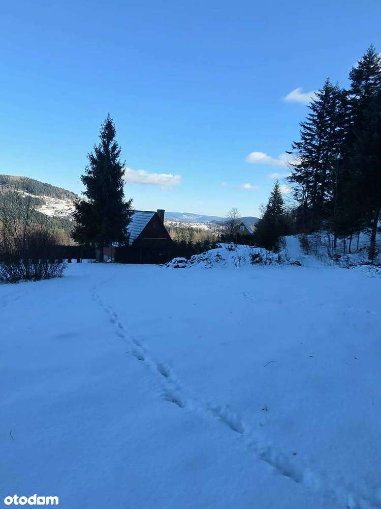 Działka (1,1ha) budowlana  z widokiem na góry z Zawoi,prąd,woda,droga-1