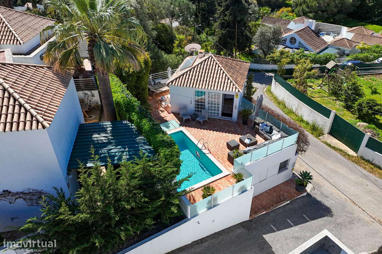 Casa elegante de 2 quartos com piscina, perto de Guia-47