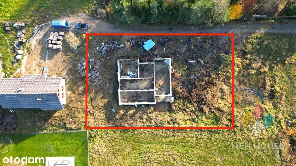 Rozpoczęta budowa domu parterowego Wójtowo-1