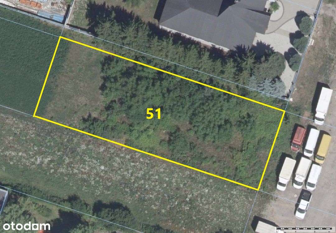 Okazja! Pilna sprzedaż! Działka do zabudowy mieszkalnej lub usługowej - Pełny obrazek: 2/3