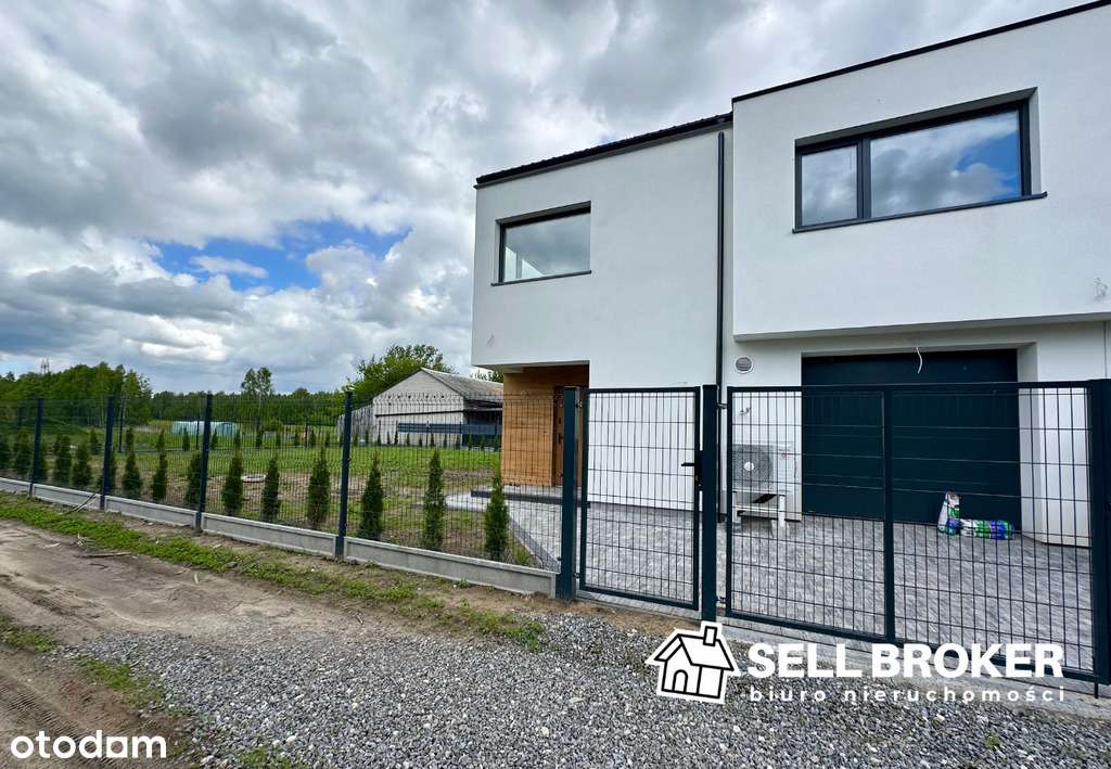 Dom z dużą działką w zabudowie bliźniaczej! nowy!-1