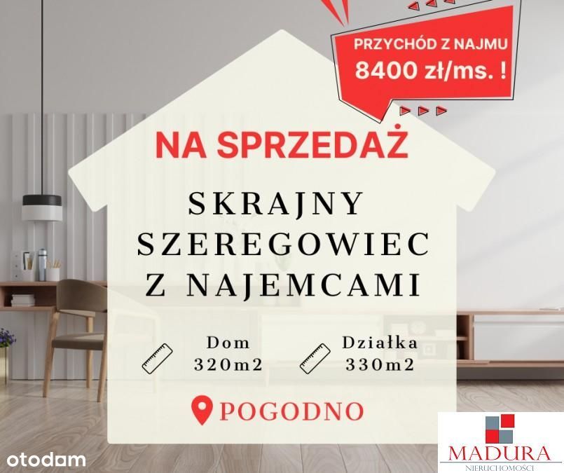 Dom 320m2 Pogodno Kup i zarabiaj od razu!