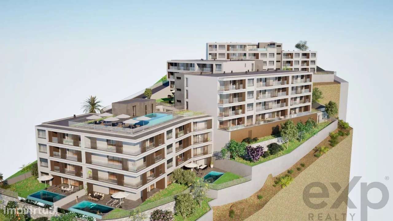 Apartamento Moderno com Vista Deslumbrante em Câmara de Lobos - Grande imagem: 3/45