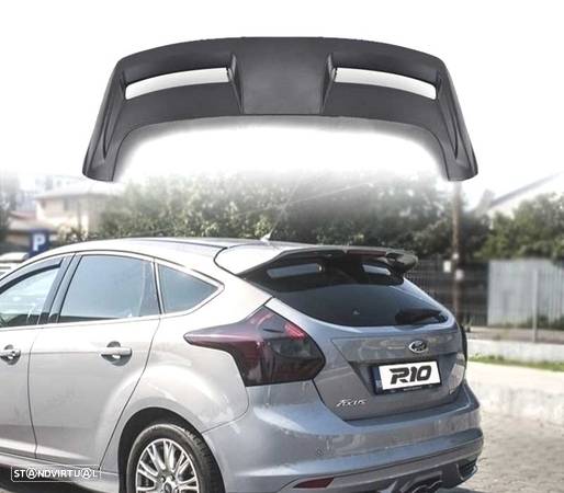 AILERON SPOILER TRASEIRO PARA FORD FOCUS MK3 ST 08-11 - 1