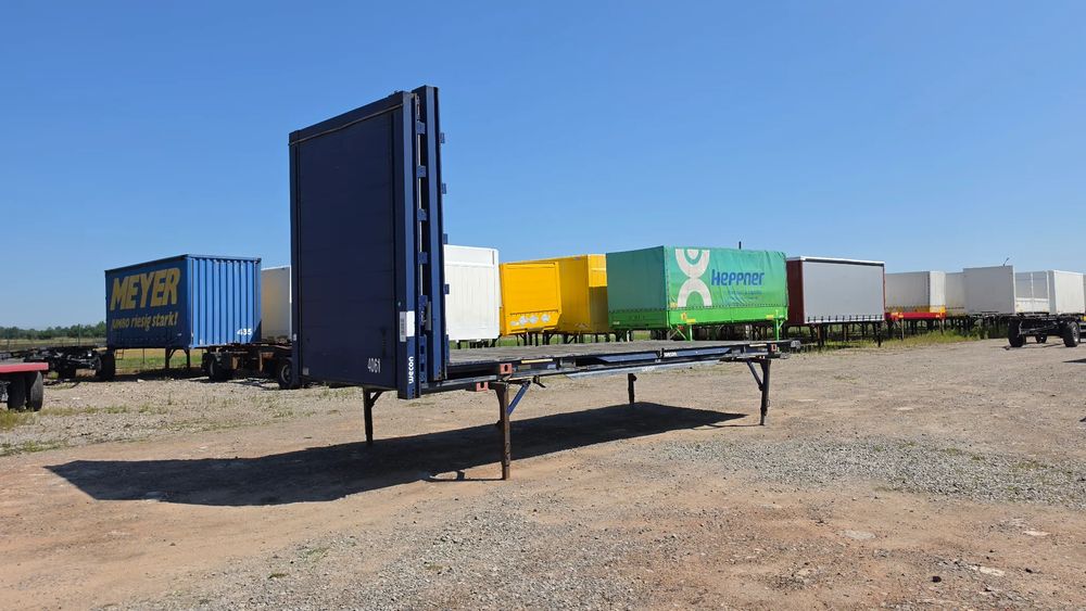 11.500zł netto 2xwecon 7.8m niska  jumbo bdf ocynk platforma solidna zabudowa st.idealny możliość transportu 2007