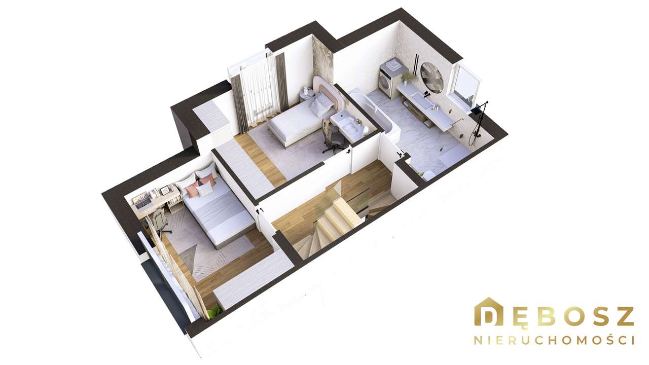 ul. Spacerowa / Kraków | Nowy Dom w zabudowie Bliźniaczej - ok. 102 m2-9