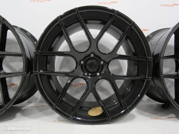 Jantes Haxer HX022 20 x 9+10 5x120 Preto Brilhante - 3