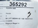 POMPA ABS MAZDA 3 sedan (BK) 1999 - 2009 1.6 (BK12) 77 kW [105 KM] benzyna 2004 - 2009 3M51-2C405-HA - 5