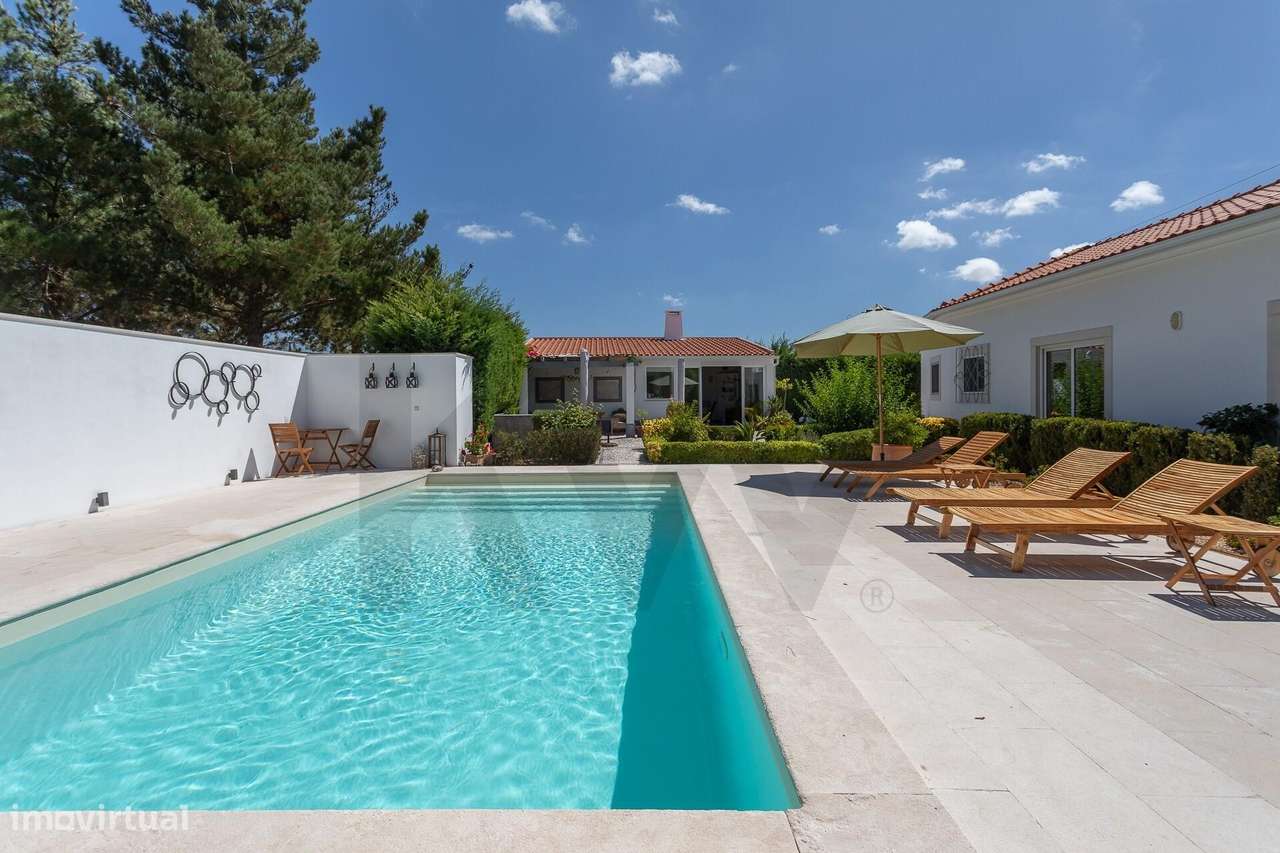 Alenquer | Moradia Térrea T3+1 c/ Piscina, Jardim e Vista Vinícola - Grande imagem: 5/60