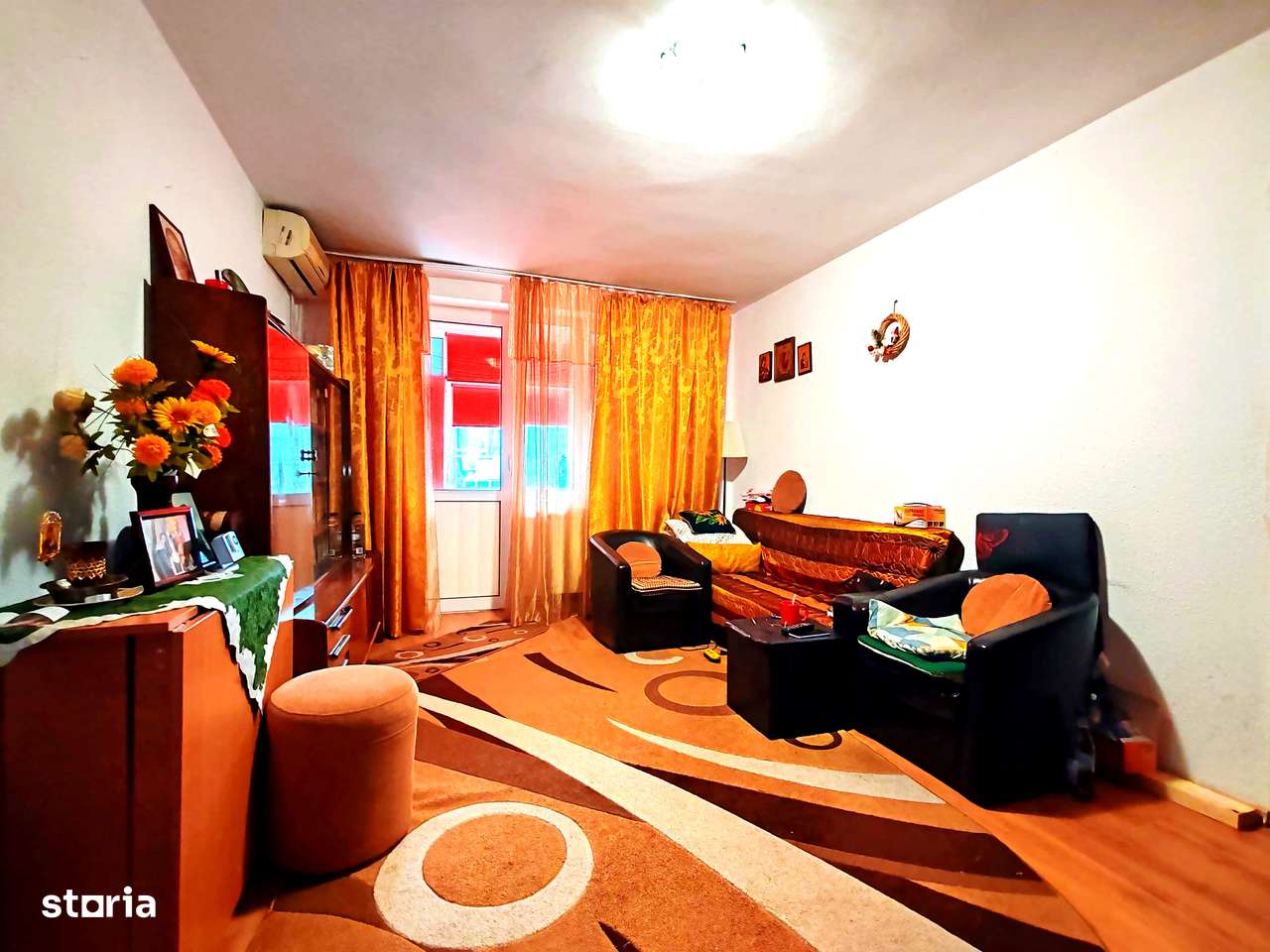 Apartament 2 camere Trivale, confort 1, etaj 3, centrala termica-0