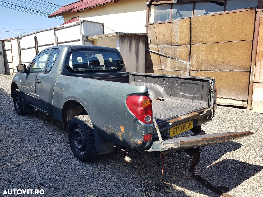 Oglinda stanga Mitsubishi L200 Facelift 2010 - 2015 2 Usi verde (718) Fara rabatare - 4