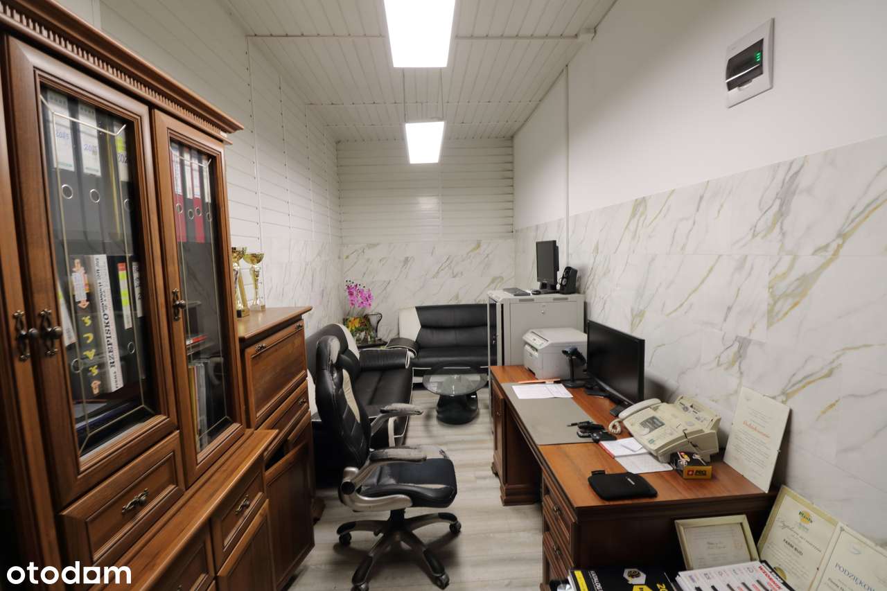 Cały obiekt - 4 budynki magazynowo-usługowe, działka produkcyjna-9