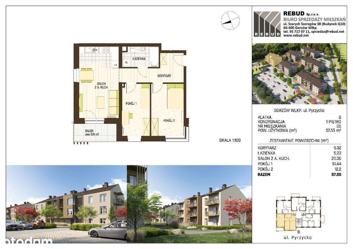 Stargardzka | Mieszkanie SB3KL8-M05 - Pełny obrazek: 2/12