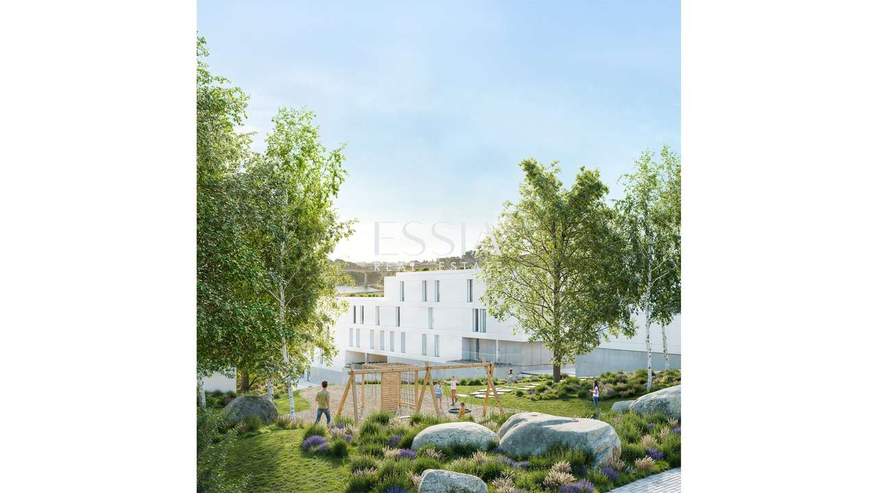 Apartamento T1 com Terraço e Jardim-20