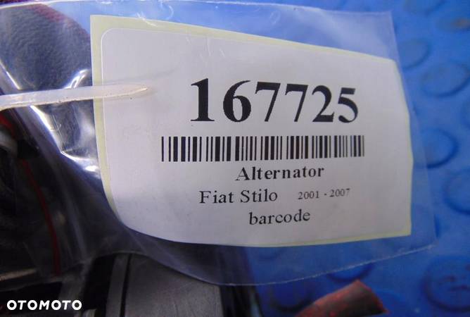 FIAT STILO 1.9JTD ALTERNATOR - 6