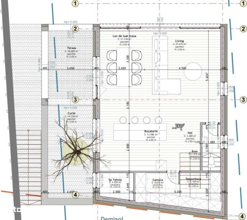 CASA INDIVIDUALA SU 220 mp si TEREN 410 MP ZONA FELEAC-2