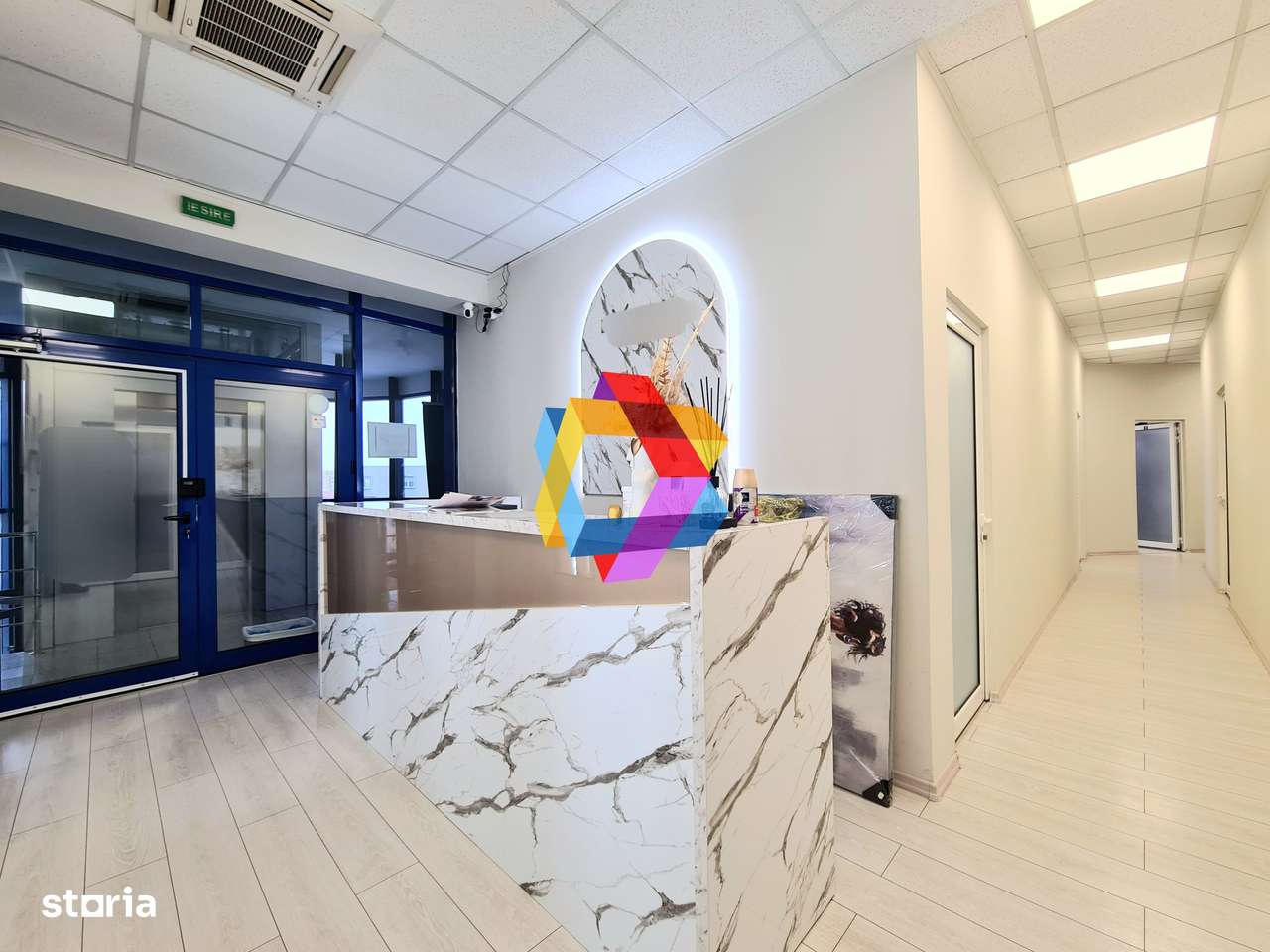 Spatiu birouri de închiriat Brasov - 130 mp # Spatii-comerciale-brasov - Imagine principală: 1/10