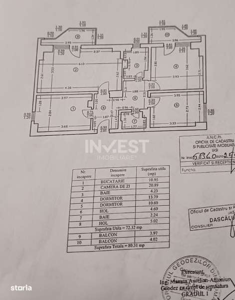 Apartament 3 camere decomandat – 80 mp –mobilat- Nicolina 1(Lidl)-0