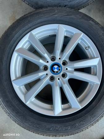 vând set jante originale BMW X5,X6 pe 18” cu anvelope de vară runflat - 2