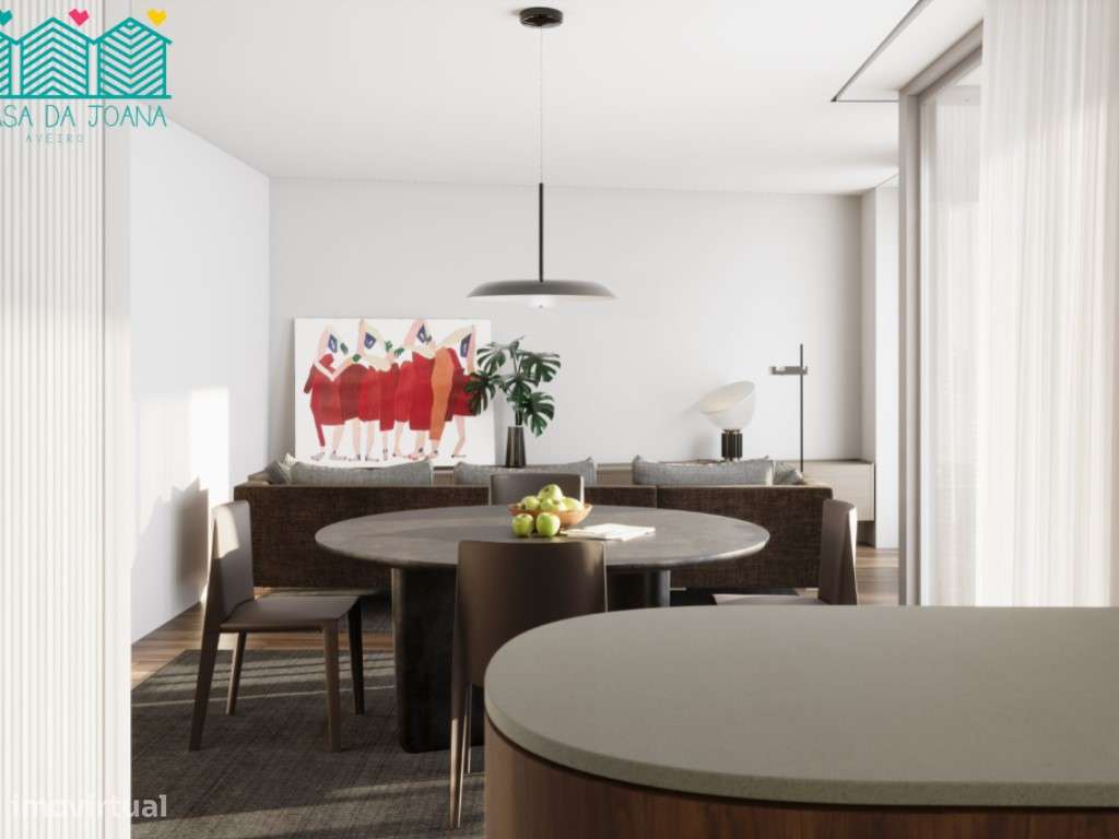 Apartamento T2 com lugares de garagem em São Bernardo - Grande imagem: 2/7