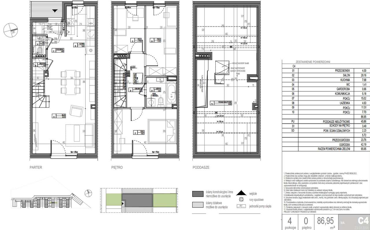 Segment na południowych przedmieściach Warszawy. 1km do kolejki - Pełny obrazek: 5/13