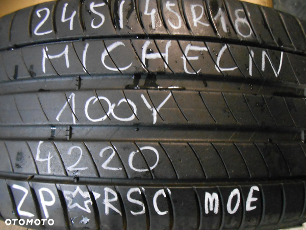 OPONA POJEDYNKA 245/45R18 MICHELIN PRIMACY 3RSC MOE DOT 4220 8MM - 1