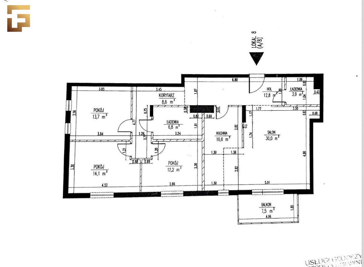 4 pokoje // apartamentowiec // cisza // 2 łazienki-16