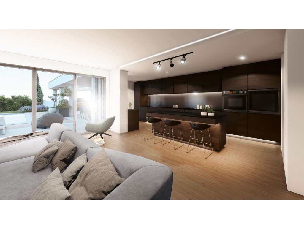 Moradia de luxo no Arelho com vista Foz- Em projecto para construção-11