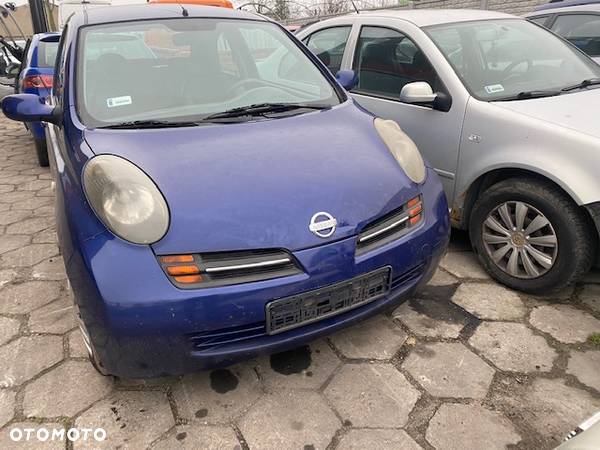 Micra K12 1.2 16V czesci BW6 zderzak bltonik maska drzwi klapa - 2