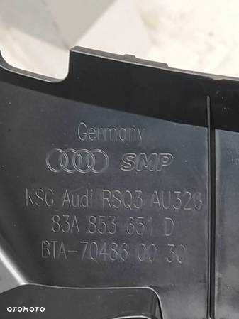 AUDI RS Q3 GRILL ATRAPA CHŁODNICY OSŁONA KAMERA ORYGINAŁ - 12