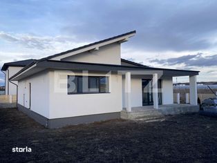 Casa individuala cu design modern JUCU KM 17, 125mp utili, 520mp...