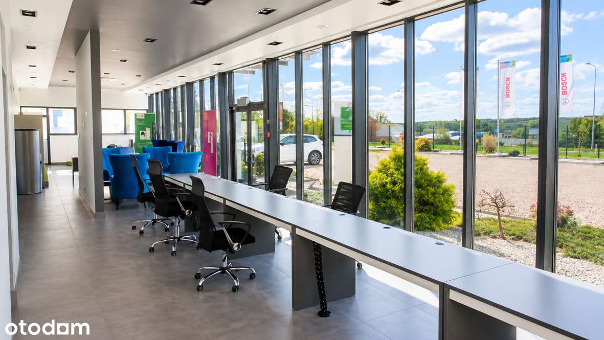 Na sprzedaż lub najem | Teren 6800 m² + budynek 238 m2 | Starachowice