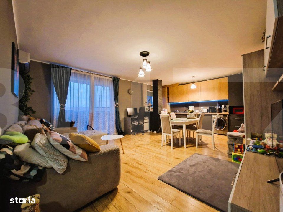 Apartament 2 camere, 54mp, balcon 16mp, Sannicoara