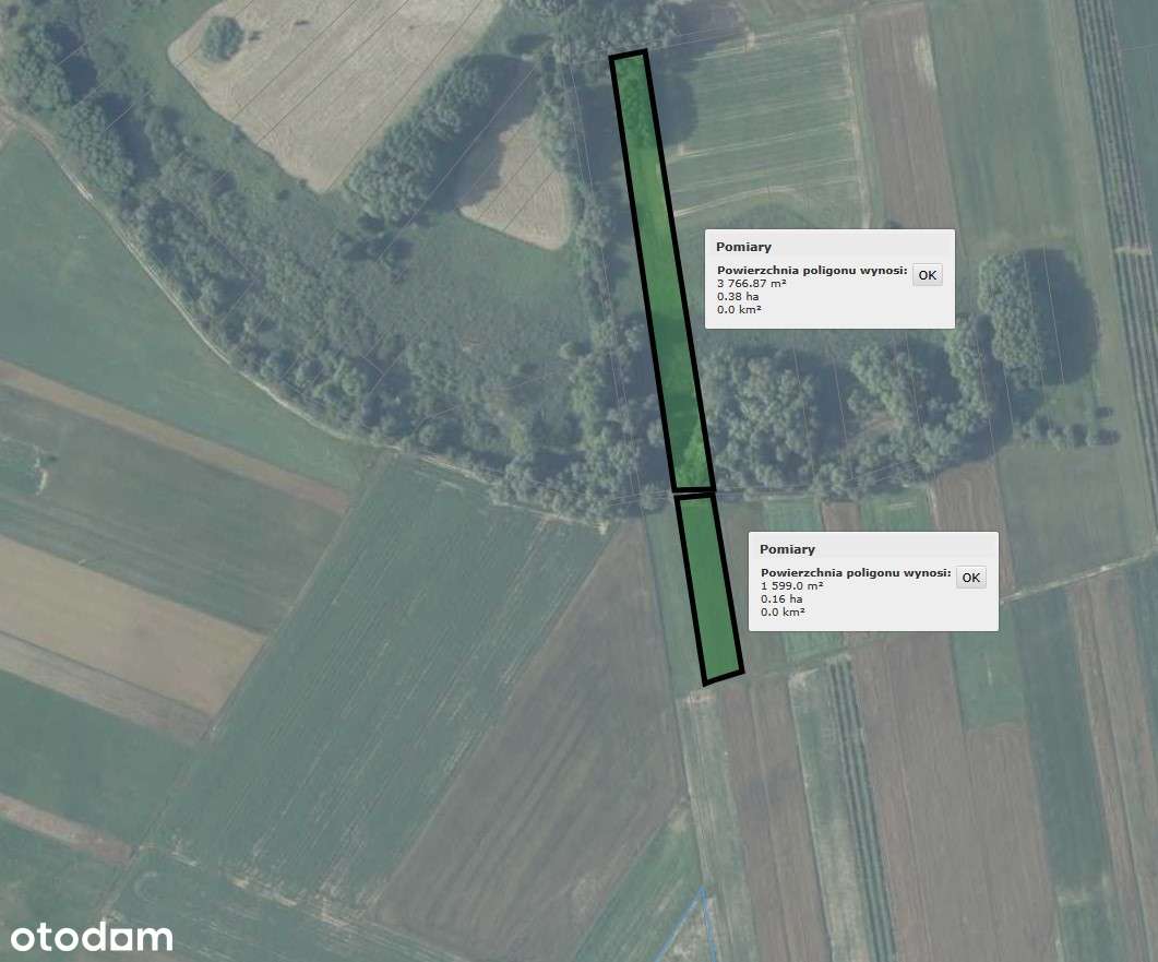 KĘPA PIOTROWIŃSKA działki rolne 1,6h-2