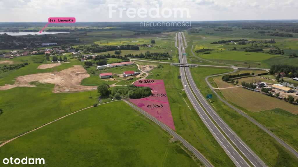 3 działki inwestycyjne przy obwodnicy Olsztyna - Pełny obrazek: 4/5