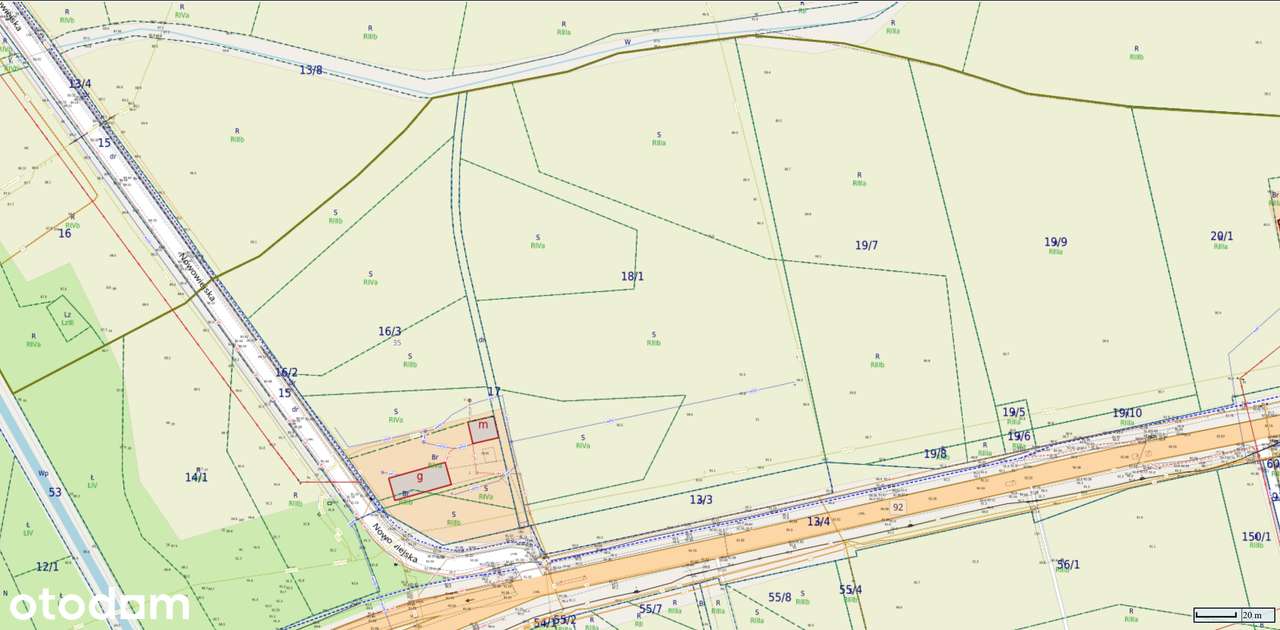 Działka komercyjna 55332 m² z mediami - Pełny obrazek: 4/19
