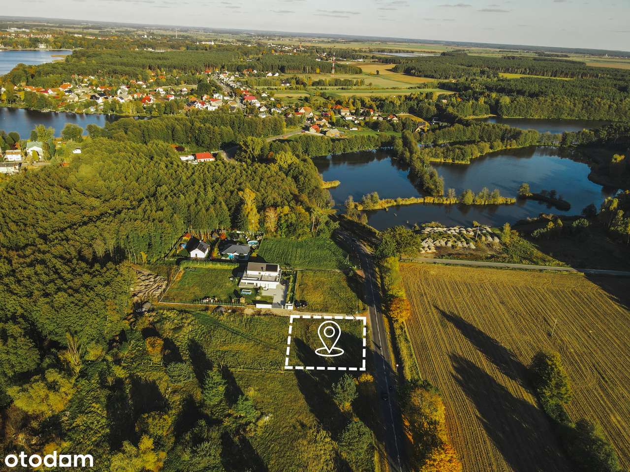 Atrakcyjna działka budowlana przy lesie w Radzyniu!-3