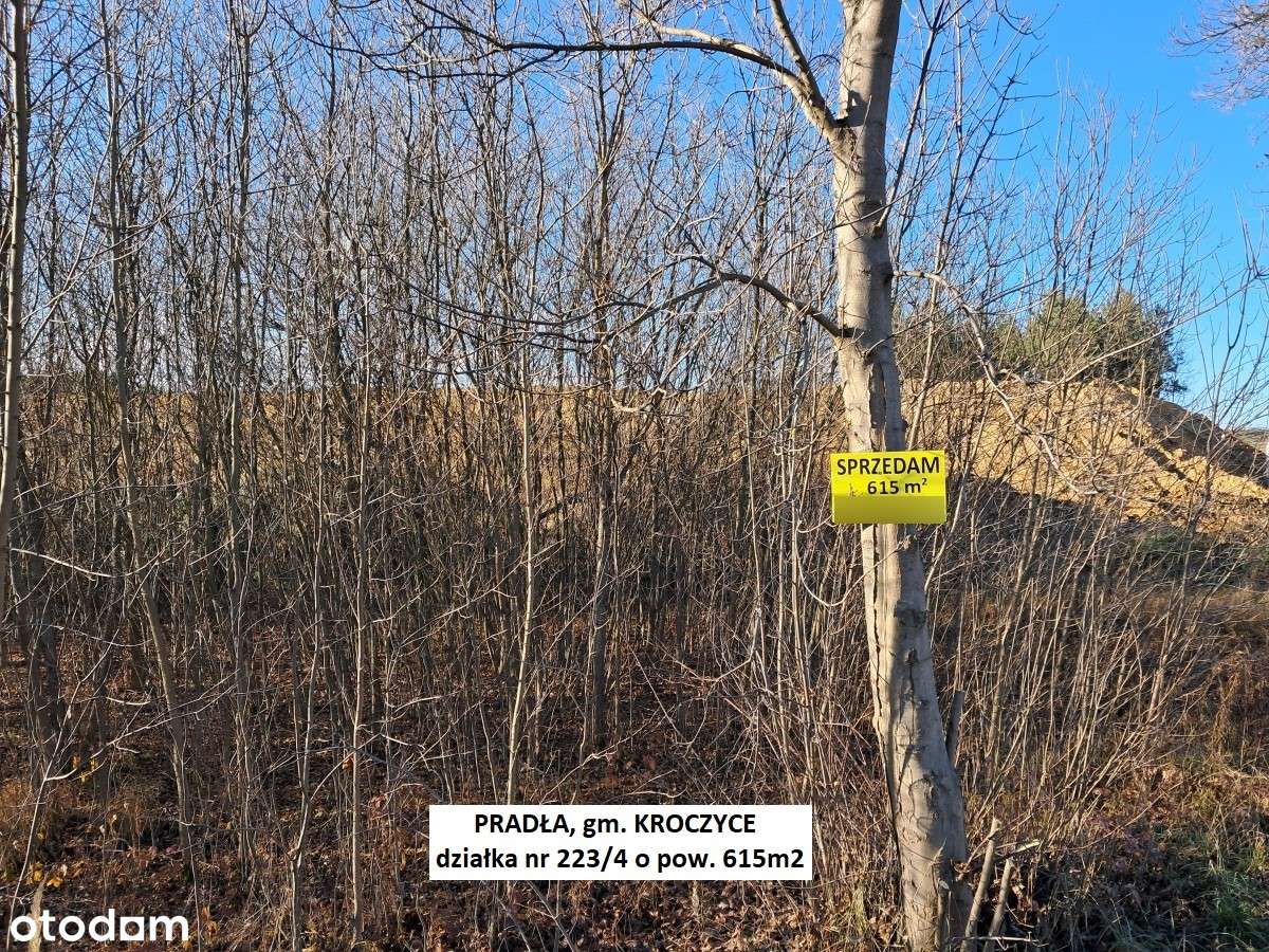 Działka drogowa 615m2 przy projektowanym wężle dr. krajowej DK78-17