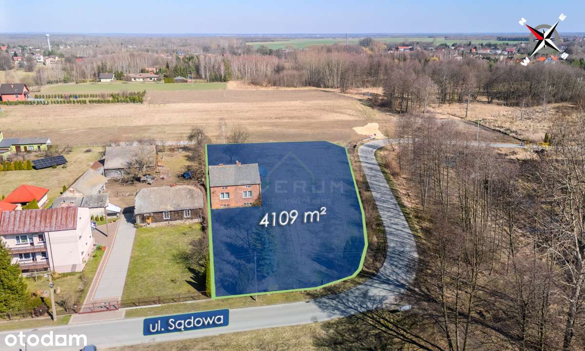 dom z dużą działką 4104m2 / gm. Kłomnice - Pełny obrazek: 3/11