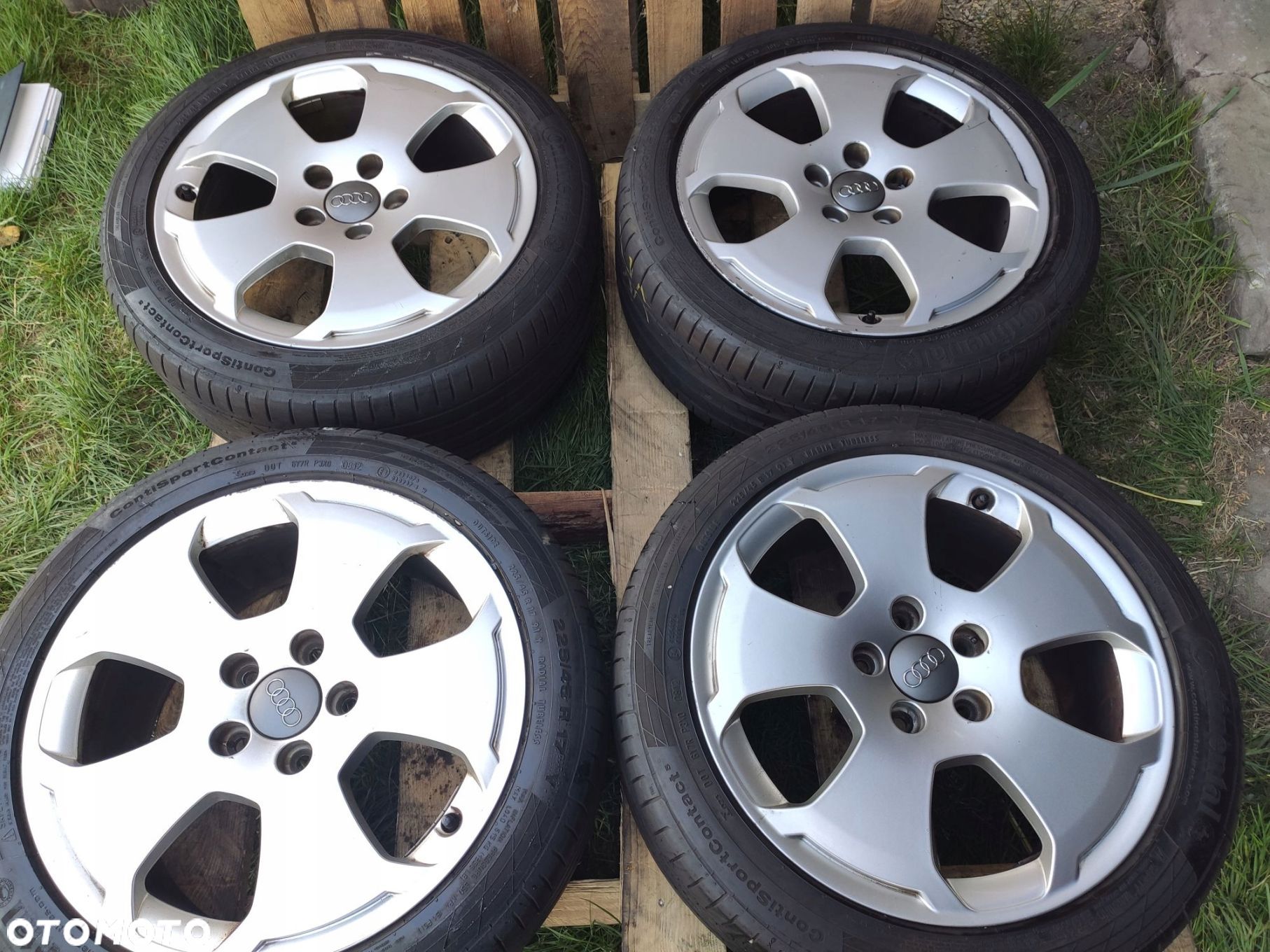 KOŁA FELGI ALUMINIOWE 17'' SSM 5x112 AUDI - 1