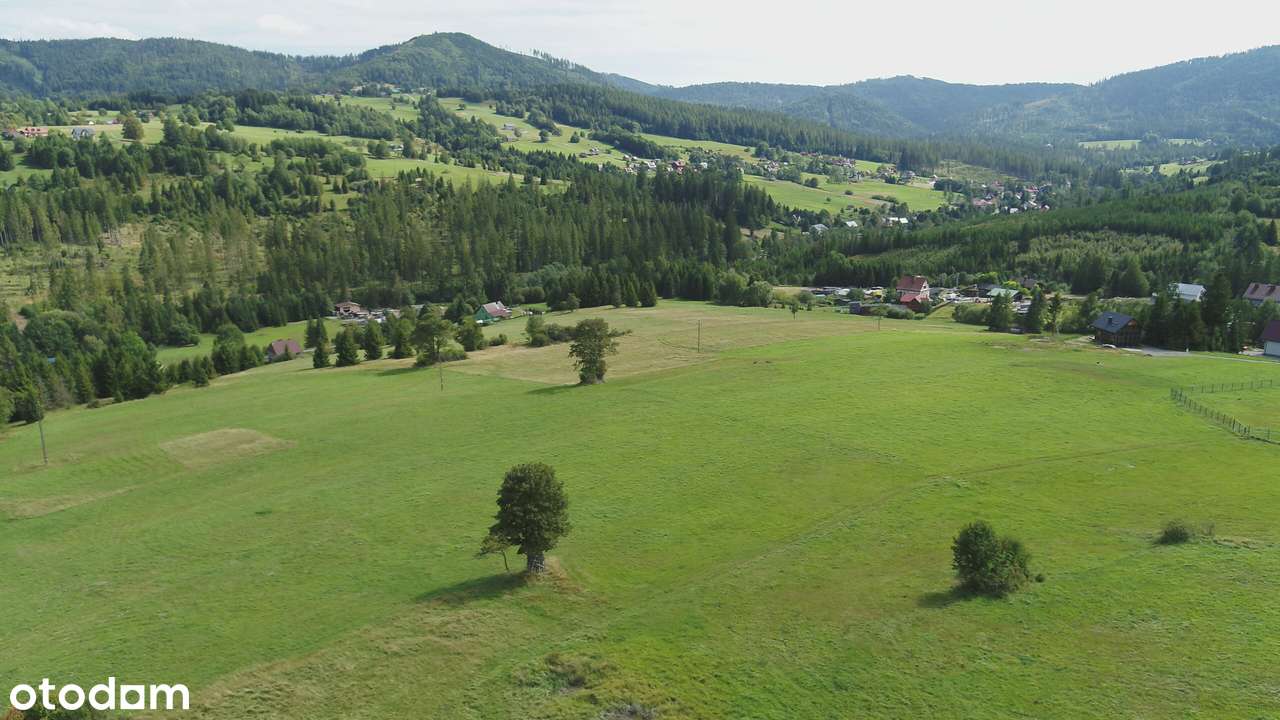 Działka do zabudowy - widok na las i Smereków Mały i Wielki - Pełny obrazek: 5/6