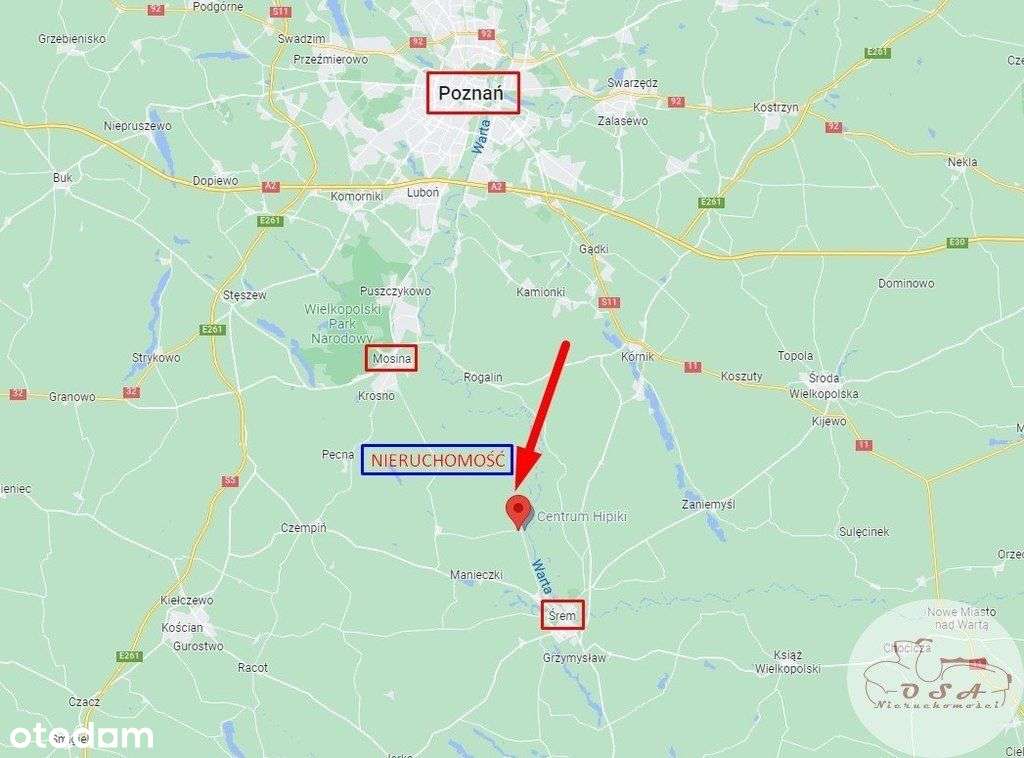 Działka (faktura Vat) 1053 m2 Jaszkowo k. Śremu-9