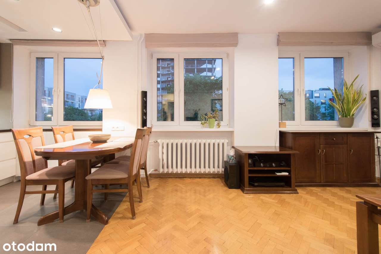 Chełmska / 3 pokoje + balkon / zmywarka / gaz / pełne wyposażenie