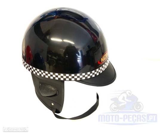 CAPACETE VINTAGE NEDIMOTO KIKO VERMELHO - 8