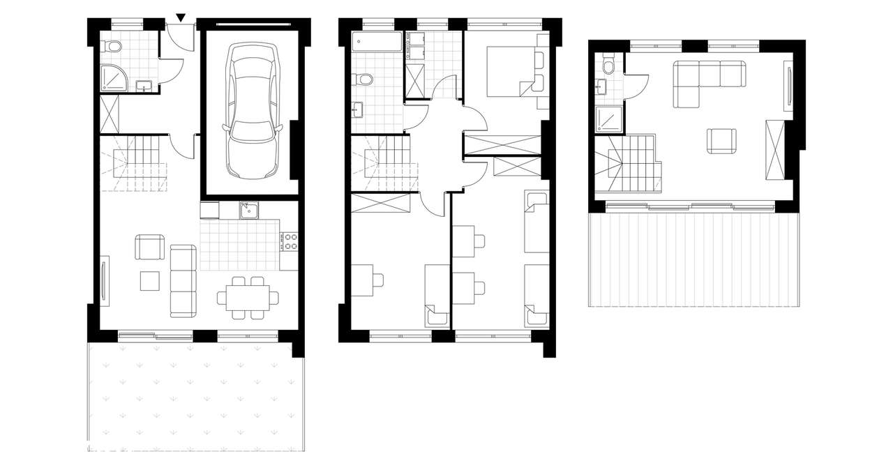5-pokojowy dom 128m2 + ogródek Bezpośrednio - Pełny obrazek: 5/8