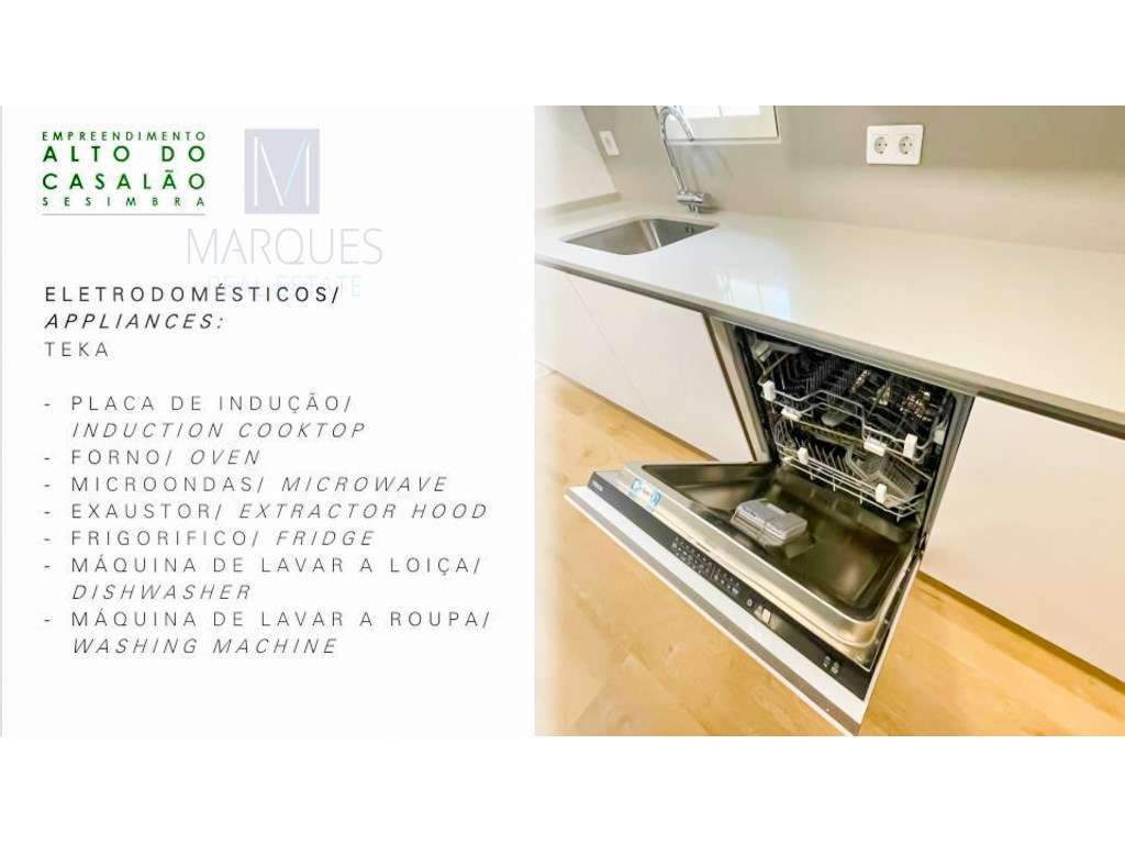 Apartamento T3 com Varanda e Parqueamento em Santana - Sesimbra-13
